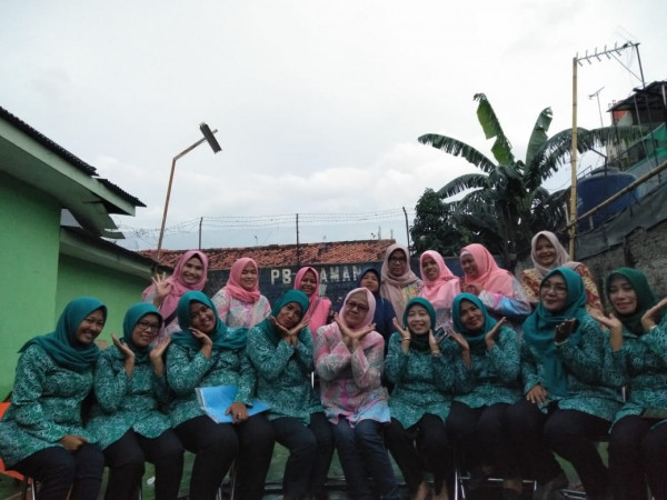 Kunjungan kerja PKK RW 10