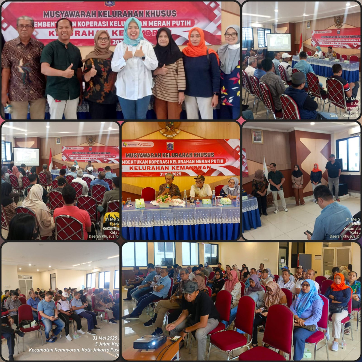 Musyawarah Kelurahan Khusus Pembentukan Koperasi Kelurahan Merah Putih Propinsi DKI Jakarta