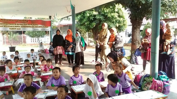Festival PAUD di RPTRA dan Rusunawa wilayah II dari Sudin Pendidikan
