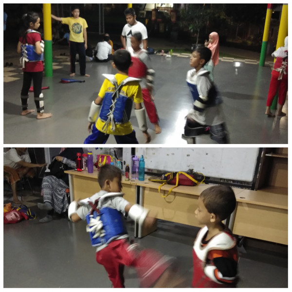 Latihan Taekwondo