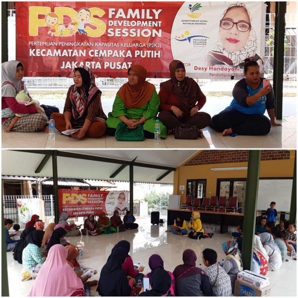 Kegiatan Pertemuan Peningkatan Kapasitas Keluarga (P2K2) dari Program Keluarga Harapan (PKH) Kemensos