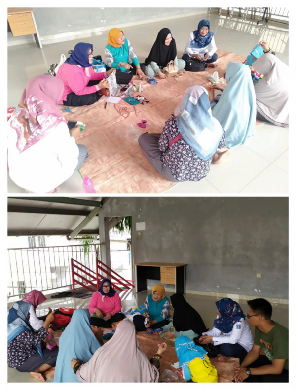 membuat kerajinan tempat tissu