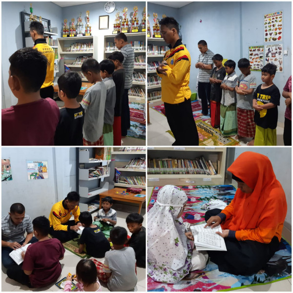 giat belajar malam RPTRA Beringin