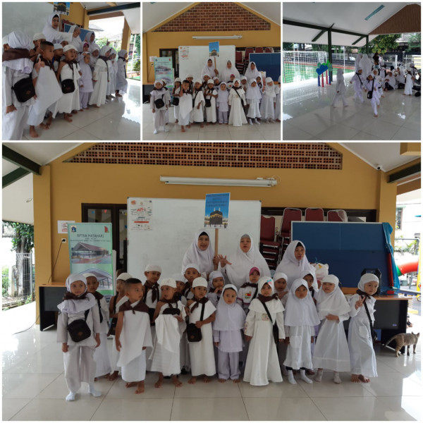 Latihan Manasik haji PAUD Tunas Bangsa 