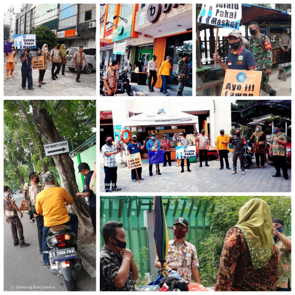 Sosialisasi gerakan 3 M di wilayah RW 05 Kel CPT