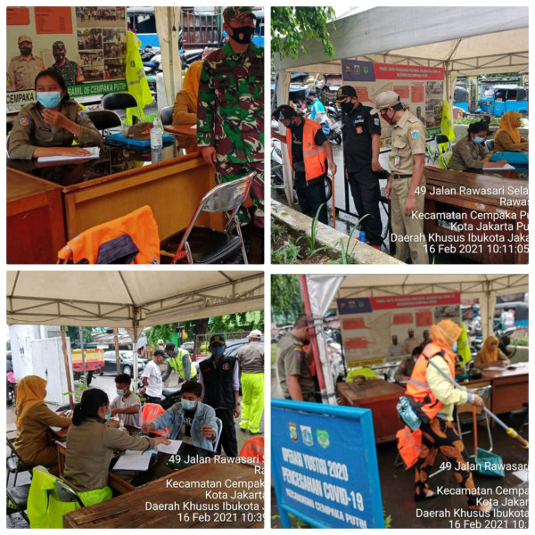 Kegiatan operasi Yustisi dan gerebek masker