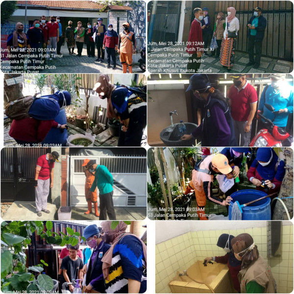  Kegiatan PSN lokasi RW 07 Kel CPT