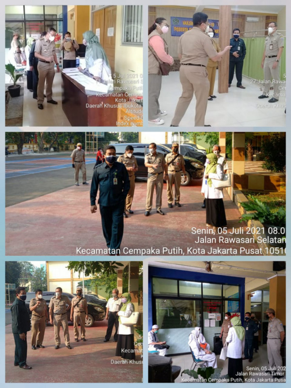 Kegiatan vaksinasi covid 19 usia 12 Tahun keatas tempat Sekolah MAN 3 Kel CPT