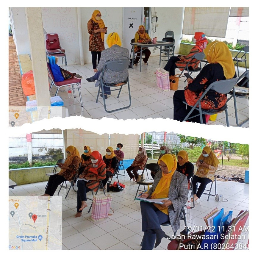 Pertin Pokja 2 se-Kec. CP di Aula RPTRA Anggrek