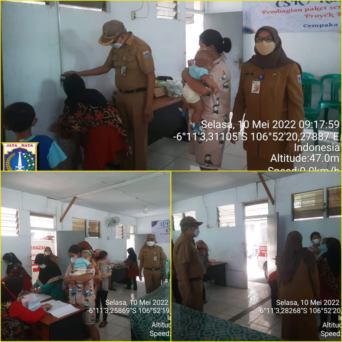 Kegiatan Posyandu RW 002 Kel CPT