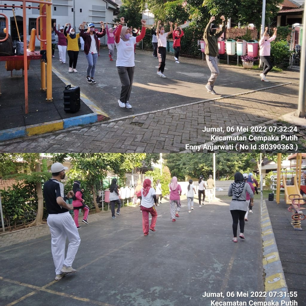 Kegiatan Senam Kreasi Jali-jali RPTRA Beringin