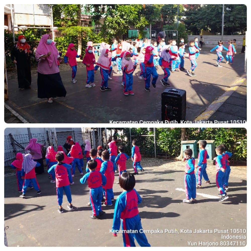 Kegiatan olahraga TK Al-Wildan