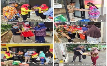 Pendistribusian  pangan  bersubsidi di  RPTRA  Beringin