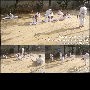 Kegiatan Taekwondo dari Sudin Pora