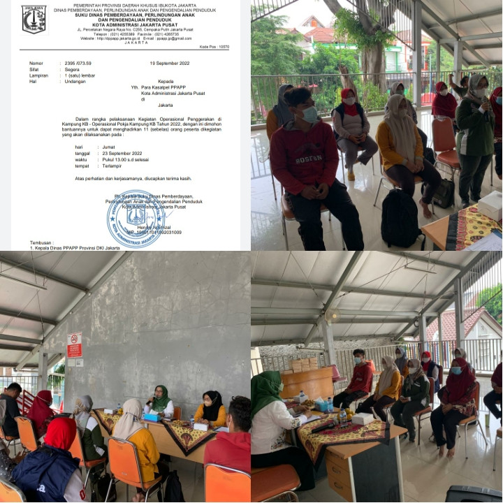 kegiatan Operasional Kampung KB di RPTRA Beringin