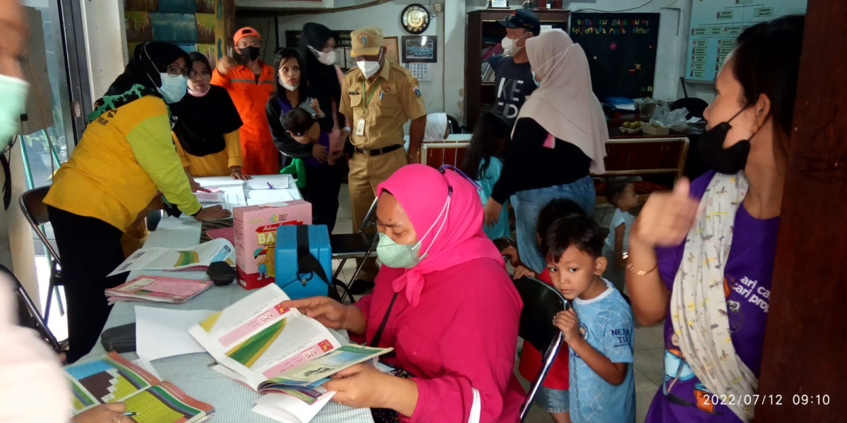 Kegiatan Posyandu Balita Cempaka 1 di RW.004
