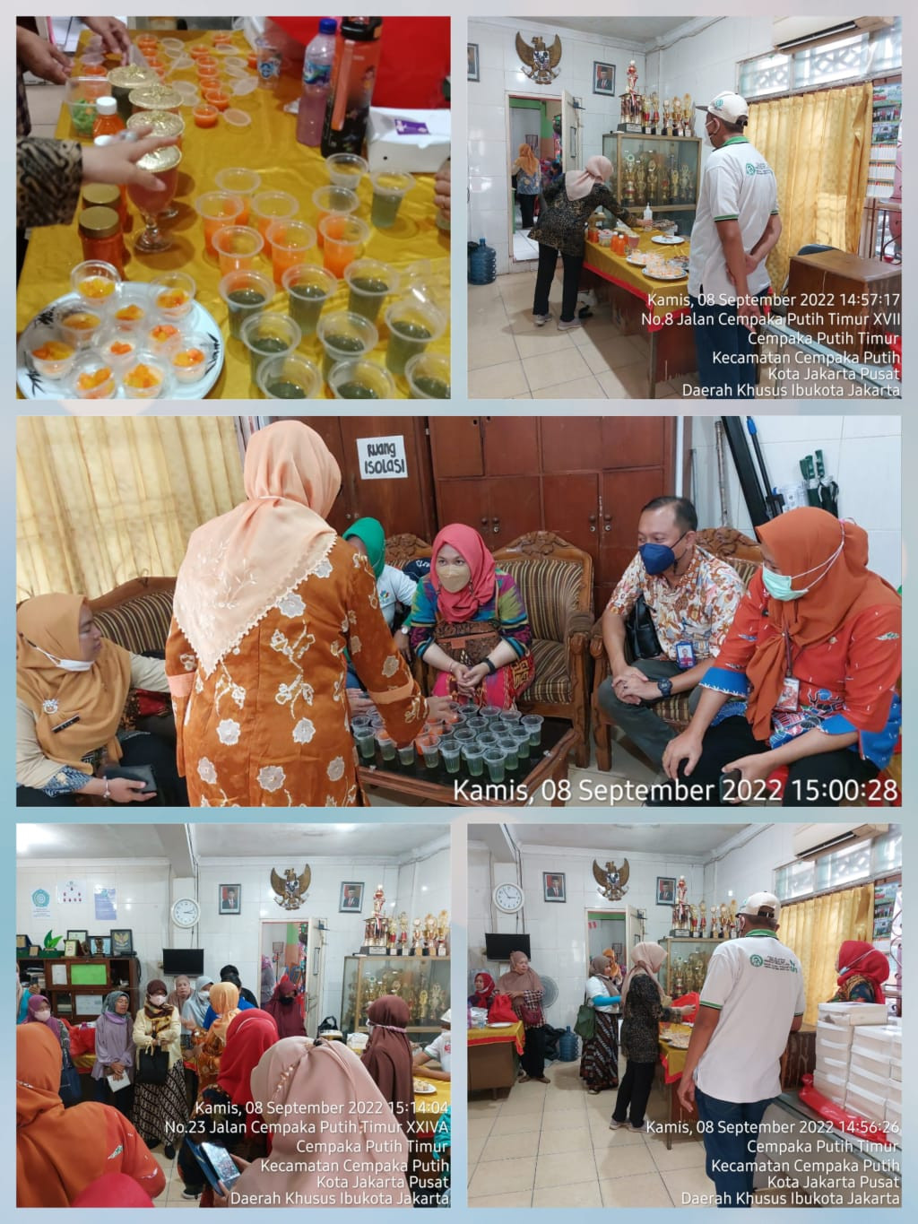 Kegiatan Pelatihan Olahan Pertanian di Kantor RW.003