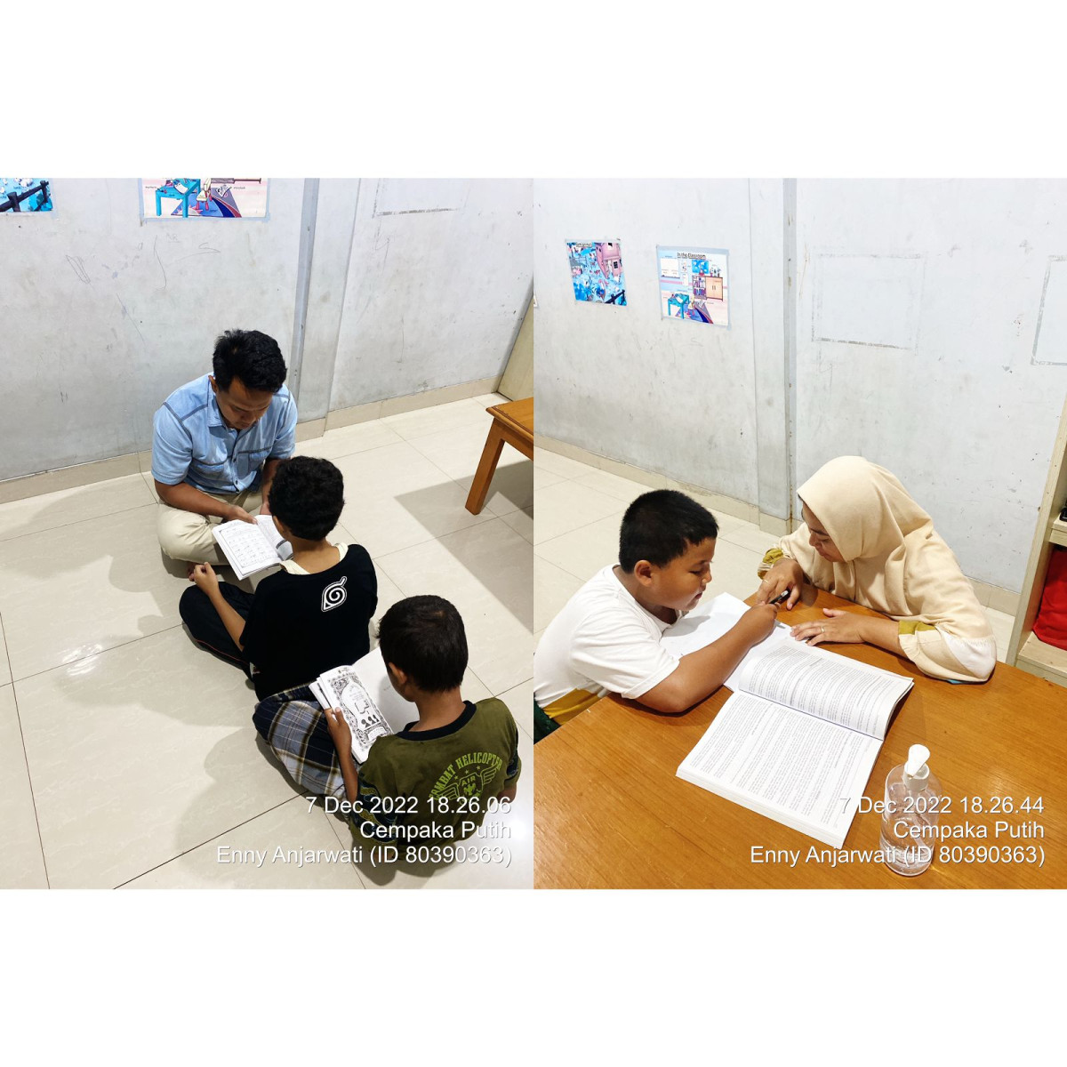 Giat anak-anak mengaji malam di RPTRA Beringin