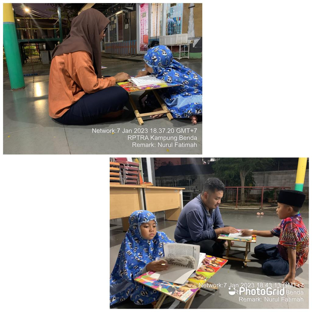 Kegiatan magrib mengaji