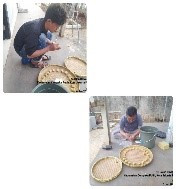 Giat pengelola menyemai tanaman kangkung hydroponik di RPTRA Beringin