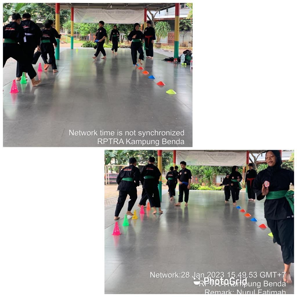 Kegiatan Silat di RPTRA Kp.Benda