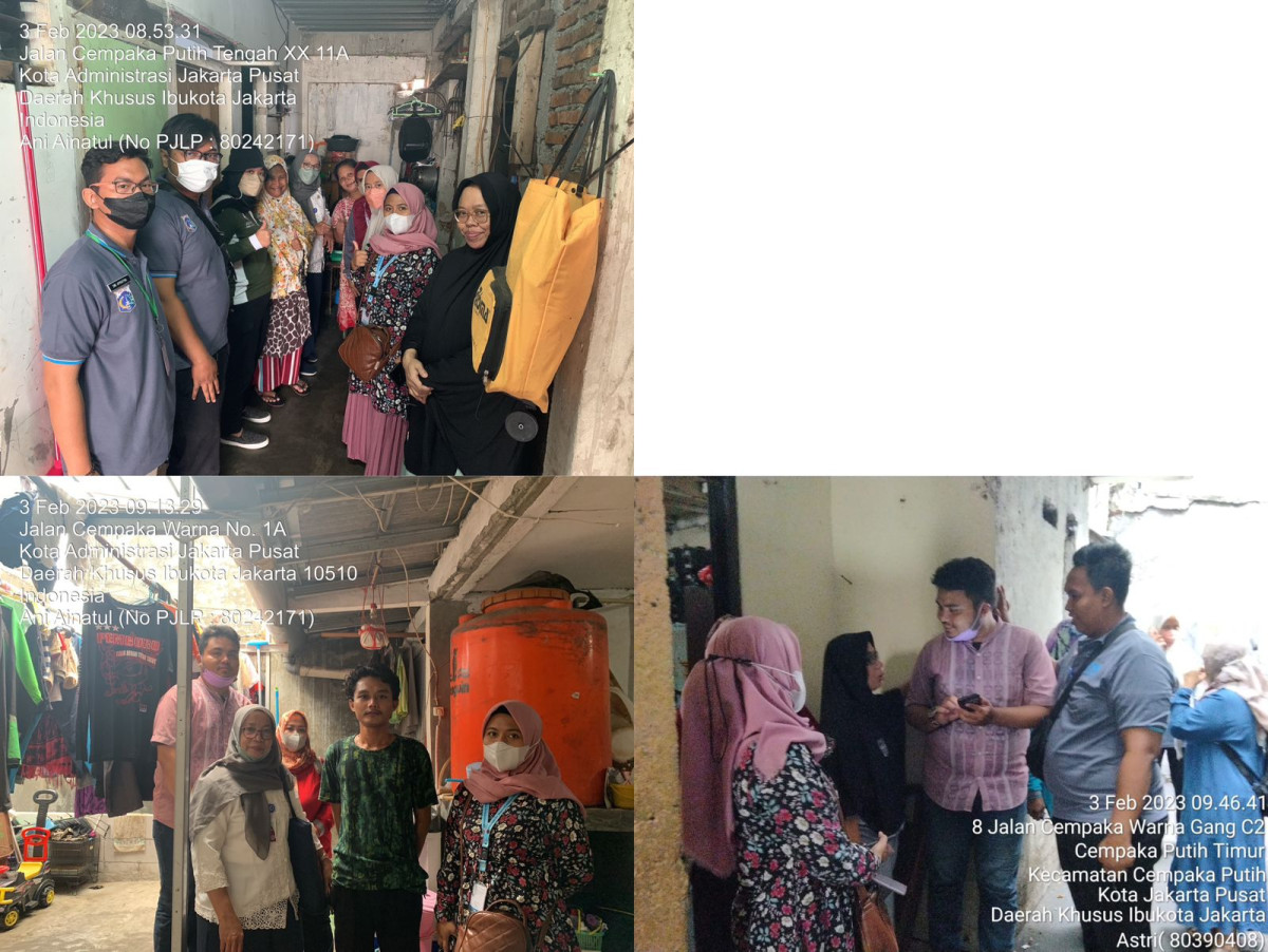 Kegiatan telisik warga miskin terekstrim