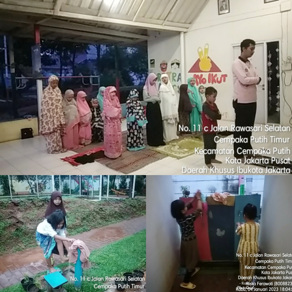 Sholat magrib berjama'ah