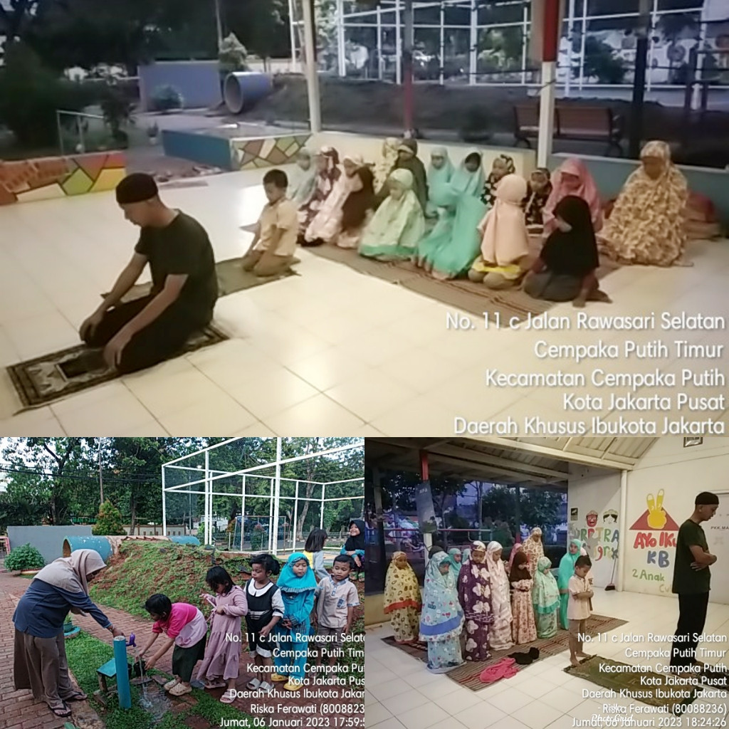 Sholat magrib berjama'ah