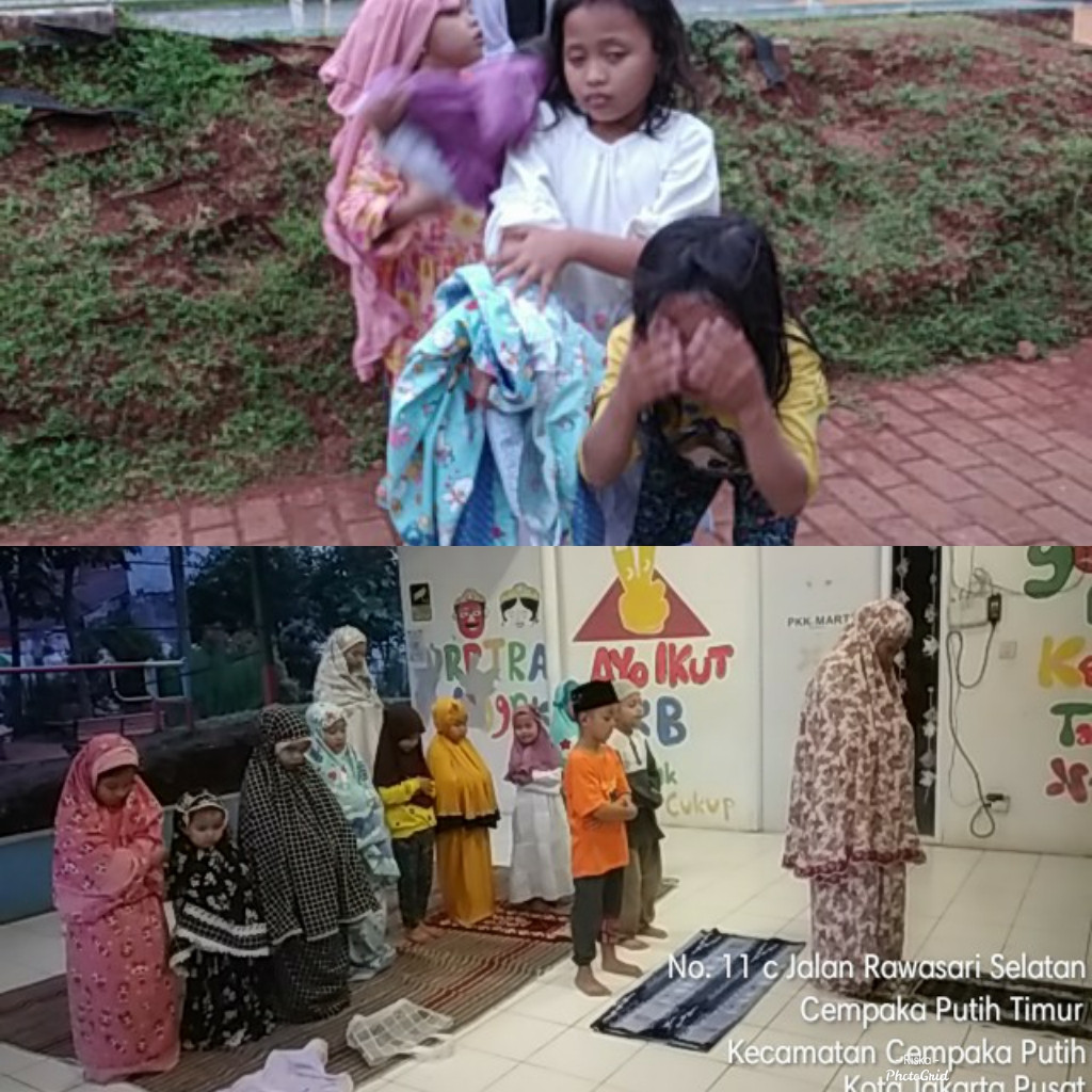 Sholat magrib berjama'ah