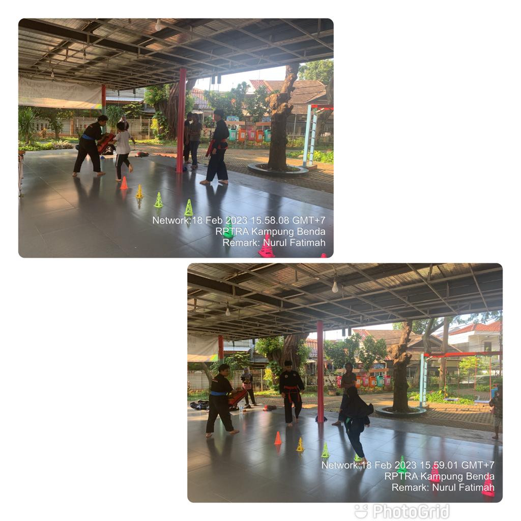 Kegiatan Silat di RPTRA Kp.Benda