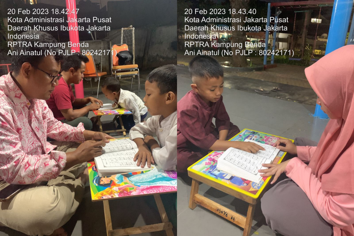 Kegiatan magrib mengaji