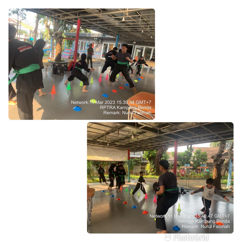 Kegiatan Silat di RPTRA Kp.Benda