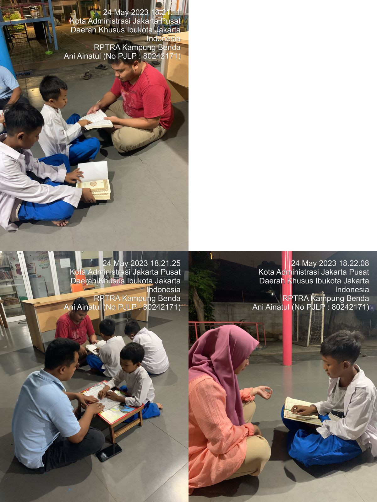 Kegiatan magrib mengaji