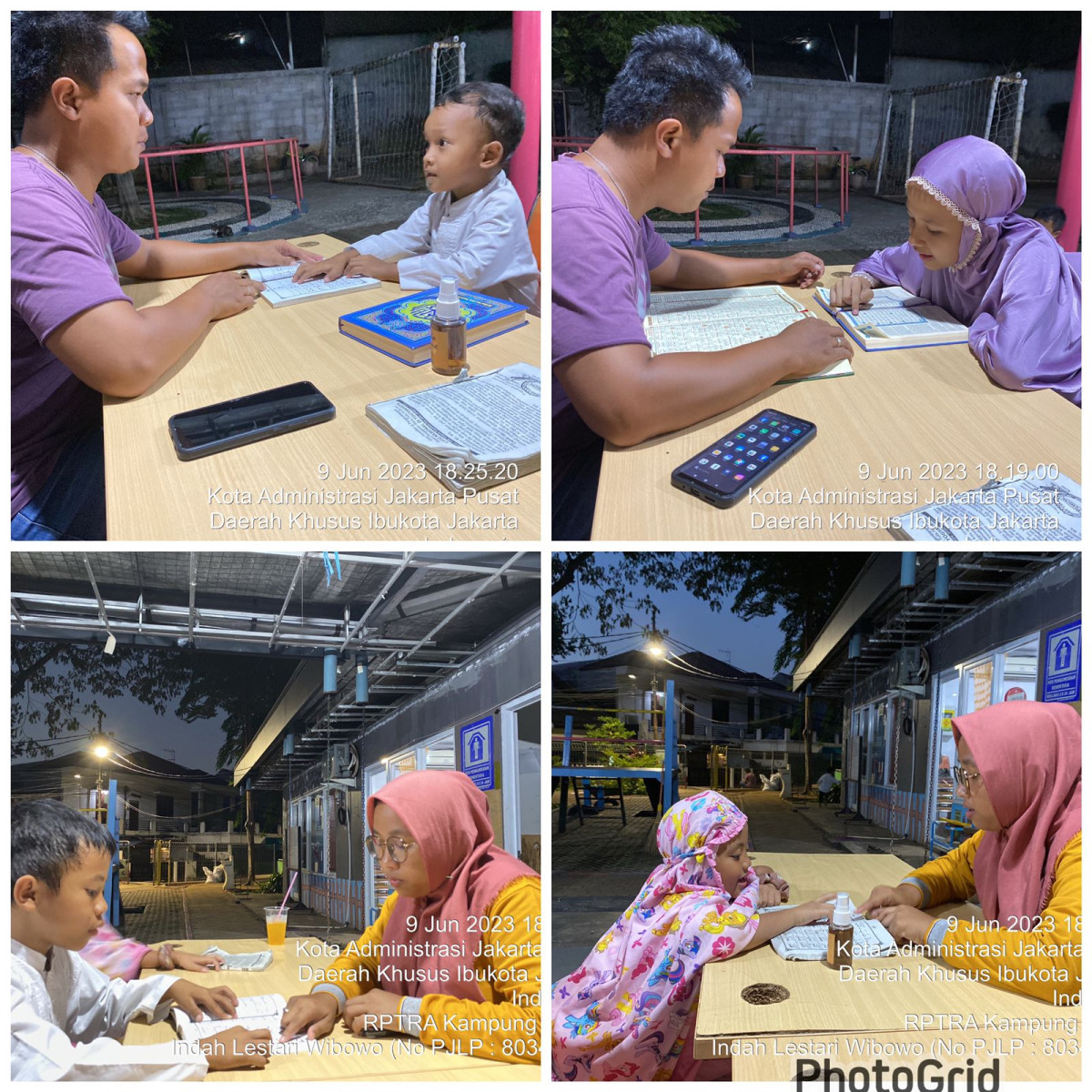 Kegiatan magrib mengaji