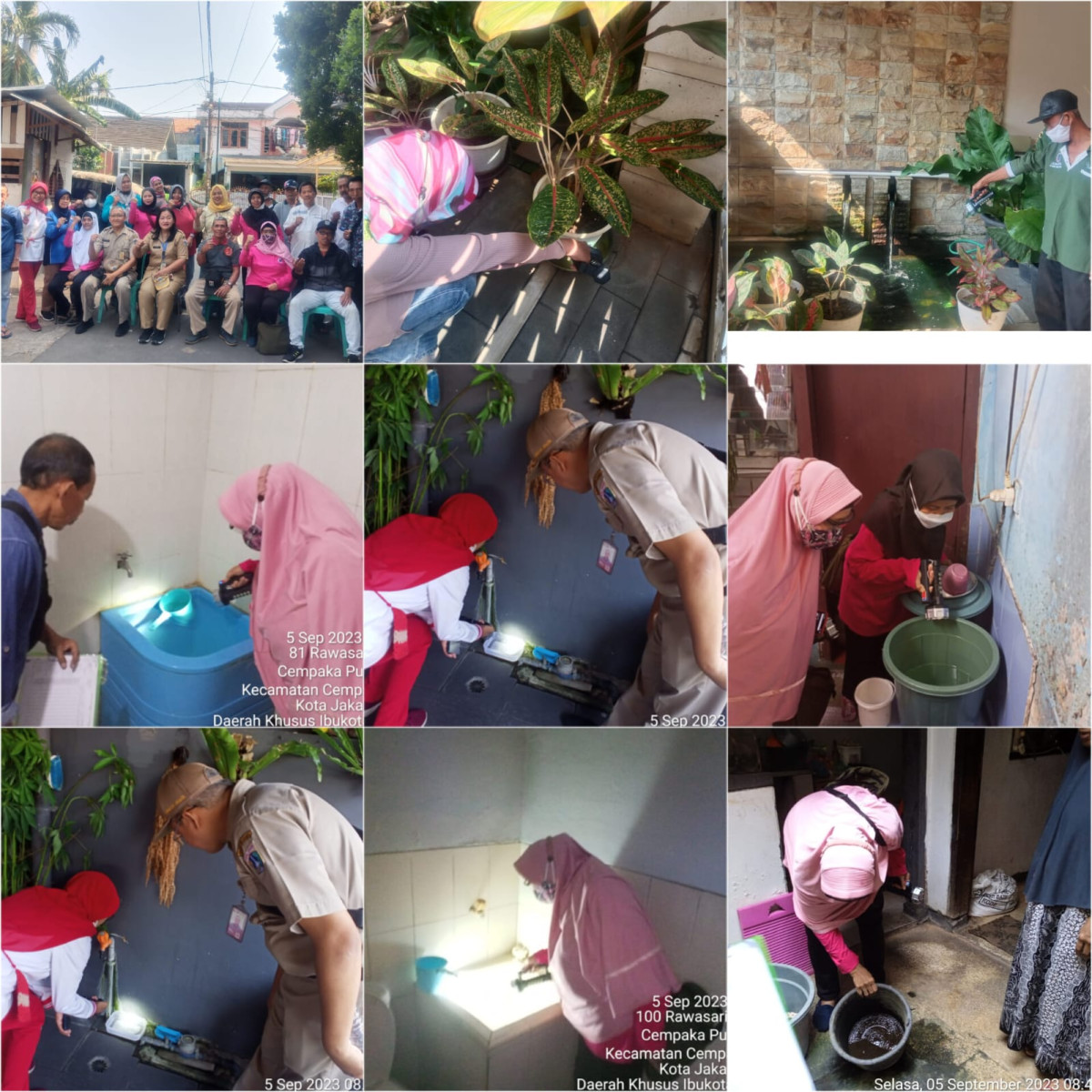 Grebek PSN di wilayah Rt.05 dan Rt.06 Rw.01