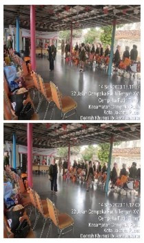 Kegiatan pelatihan Sudin PPKUKM Menjahit Baju Kimono