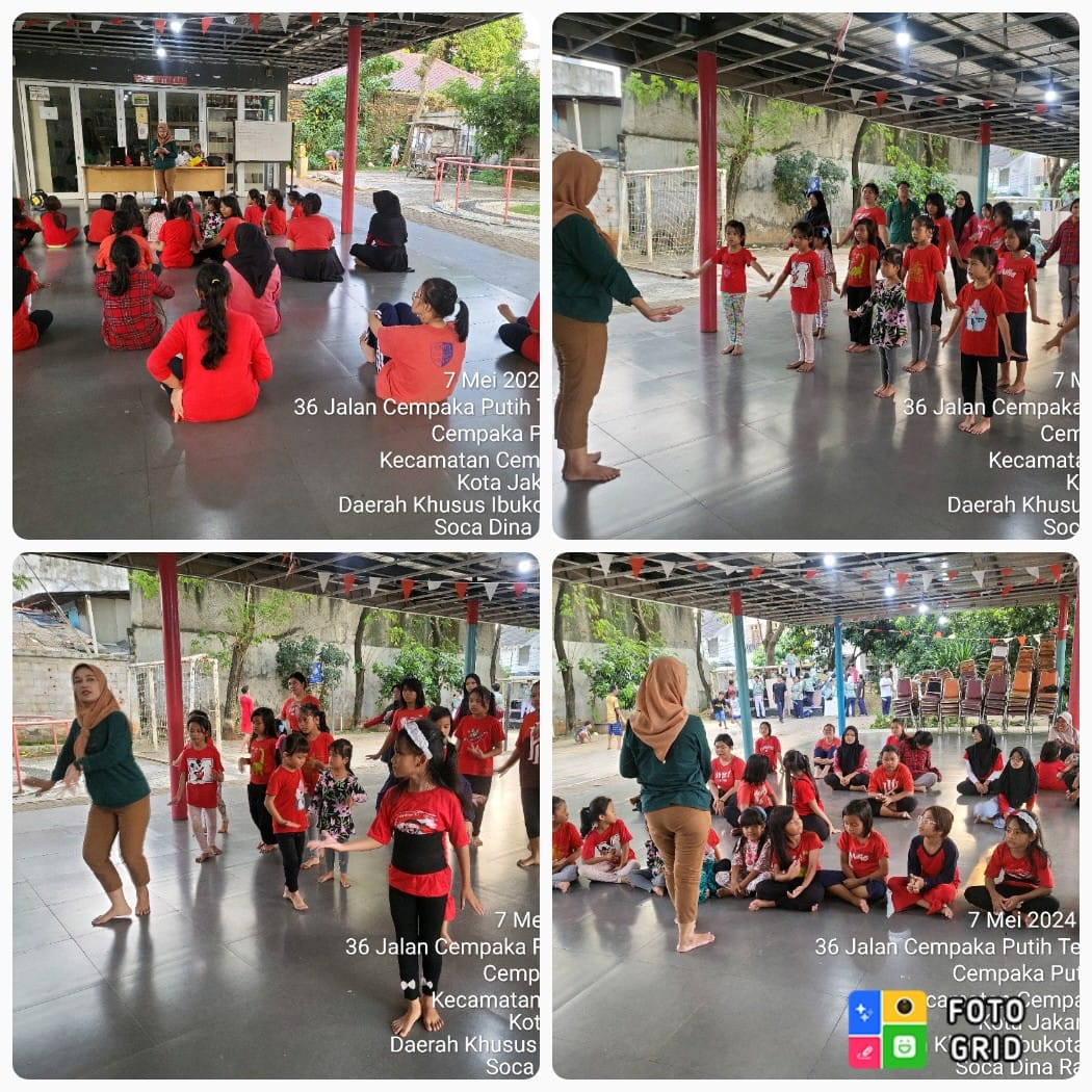 Memfasilitasi Kegiatan Menari DIRPTRA Kampung Benda