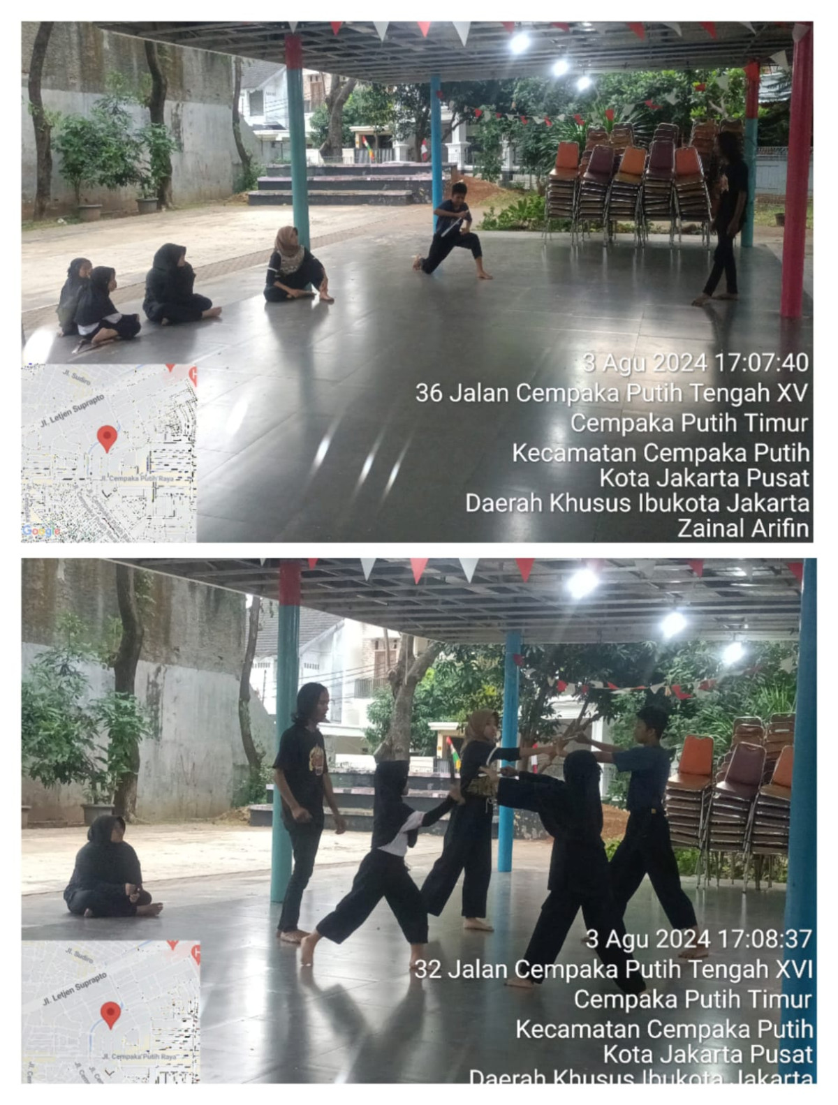 Memfasilitasi Kegaiatan Silat