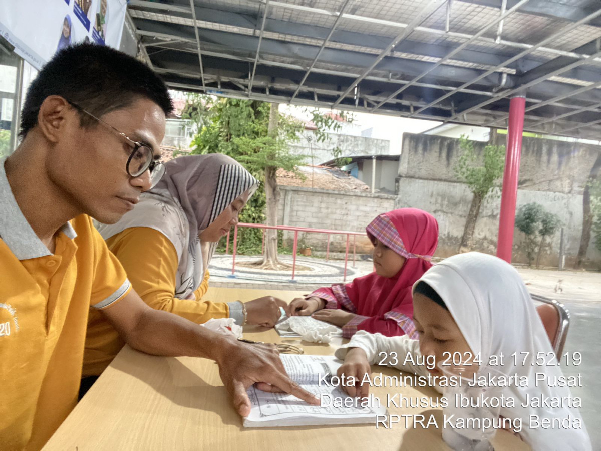 Memfasilitasi Kegiatan Mengaji