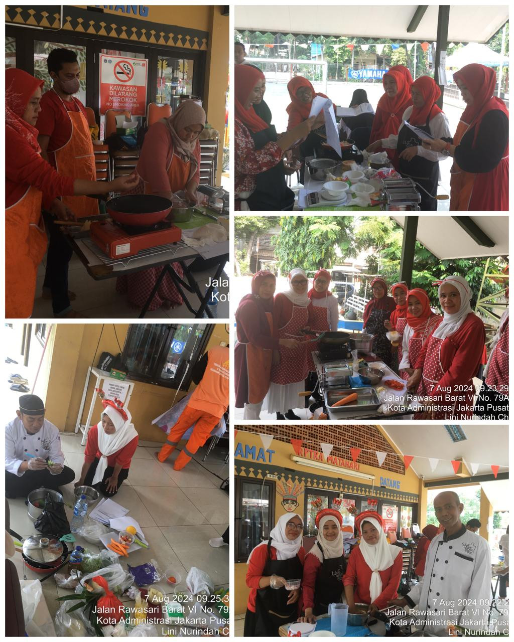 Kegiatan Pengolahan Makanan PPKUKM dari Sudin PPKUKM