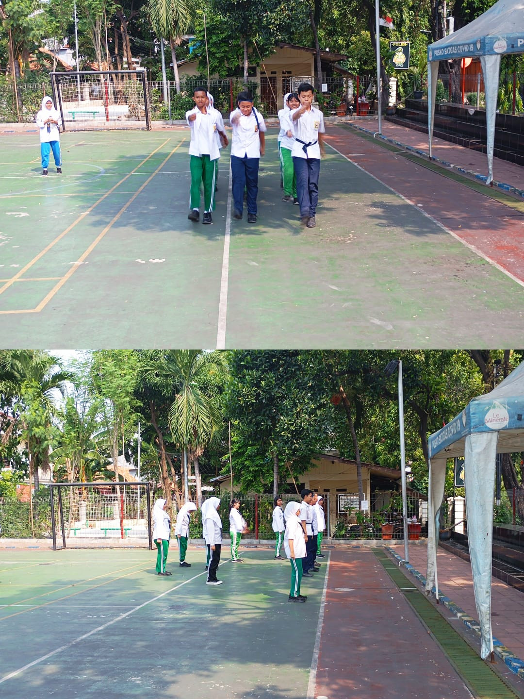 Kegiatan Paskibra SMP 47