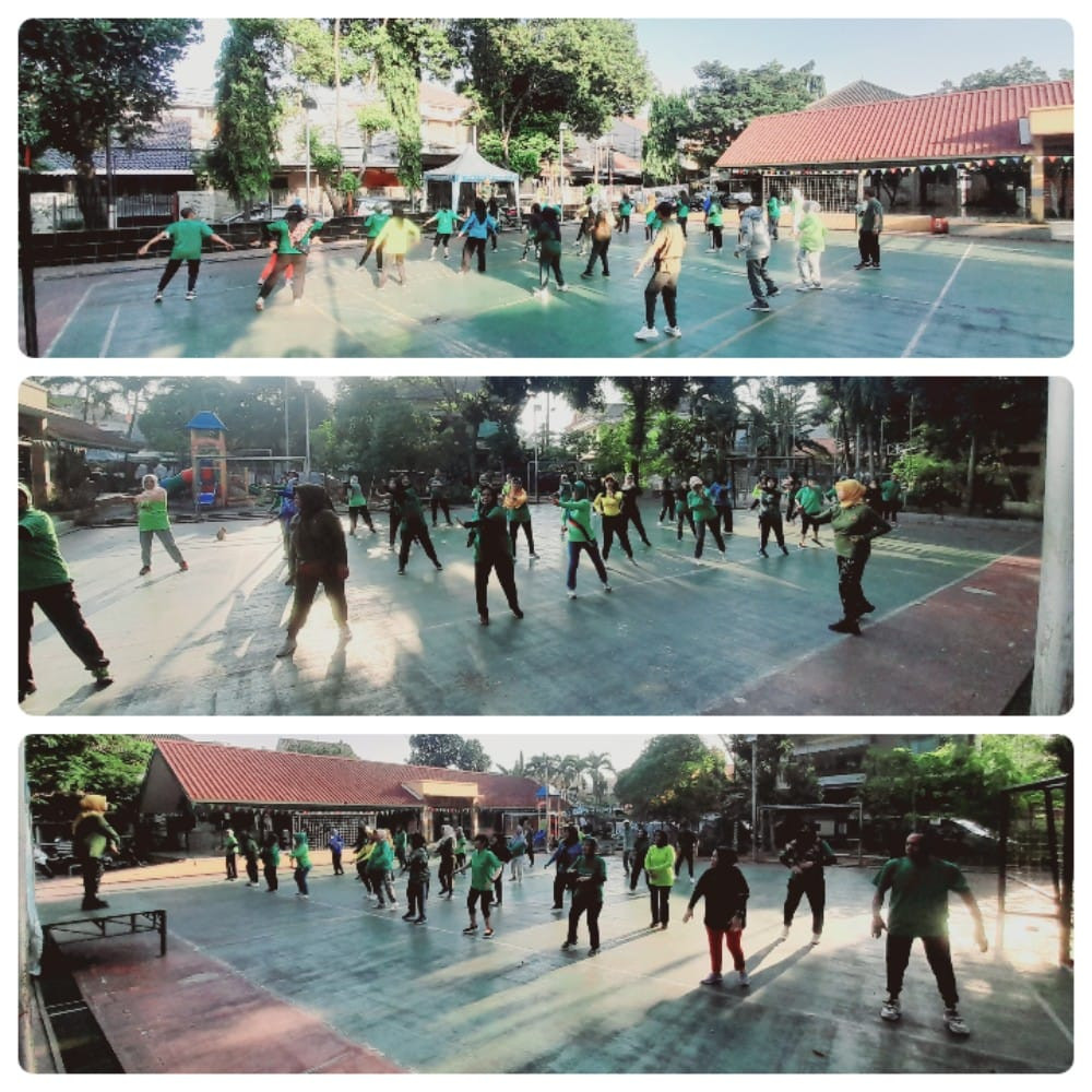 Kegiatan Senam Guyub RPTRA Matahari