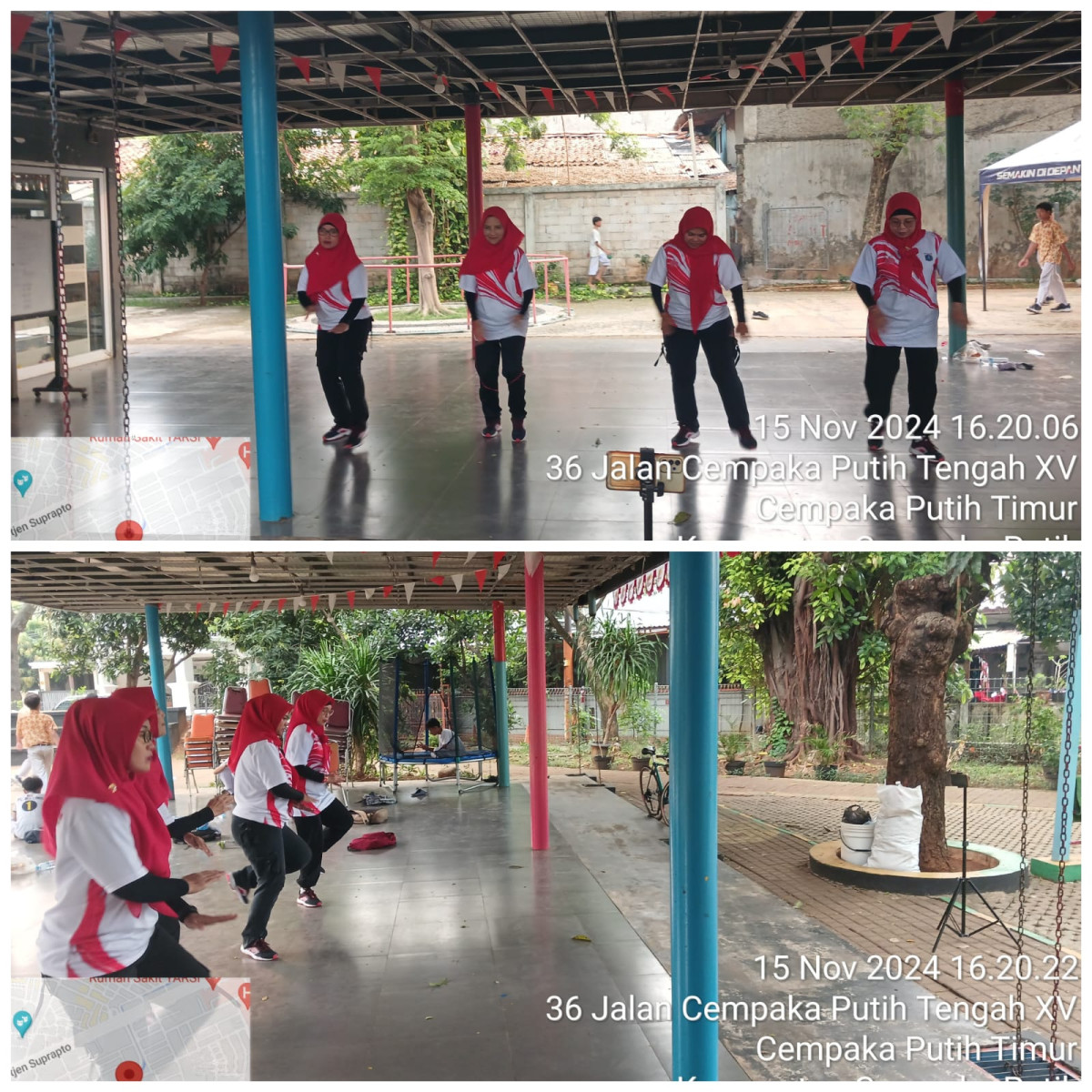 Memfasilitasi Kegiatan Latihan Senam