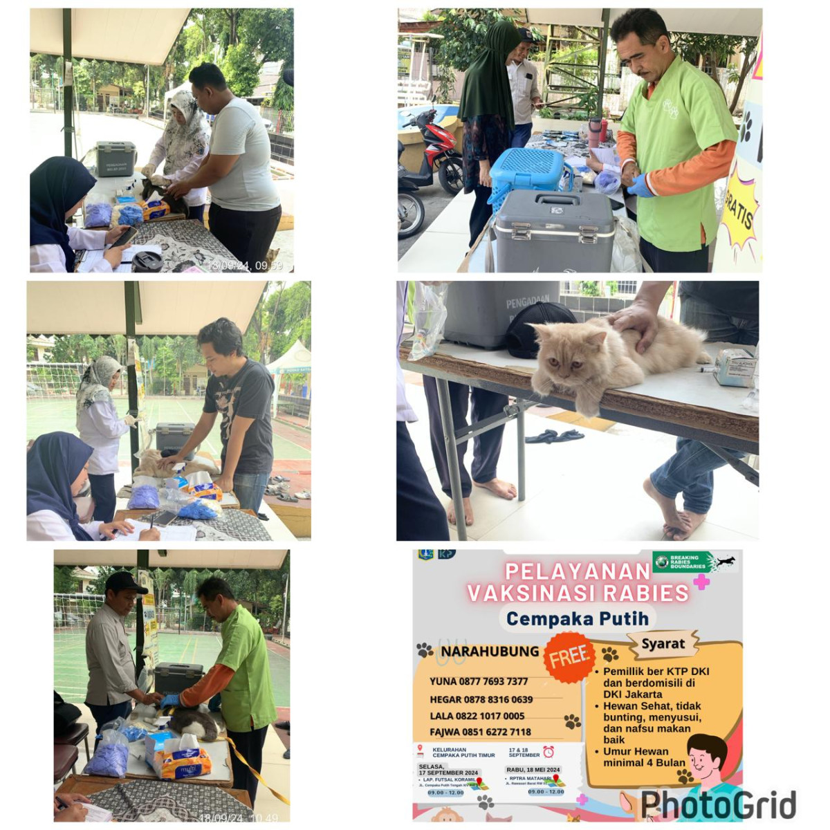 Kegiatan Vaksin Rabies dari KPKP
