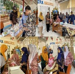 Kegiatan Posyandu Balita Anggrek 3 di Aula RPTRA Anggrek.