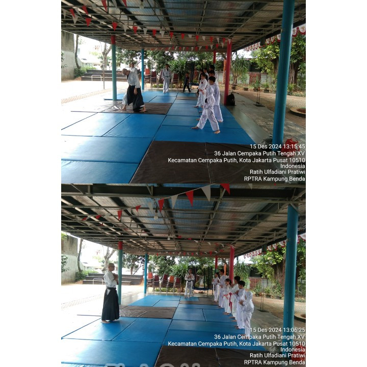Memfasilitasi Kegiatan Latihan Olahraga AIKIDO
