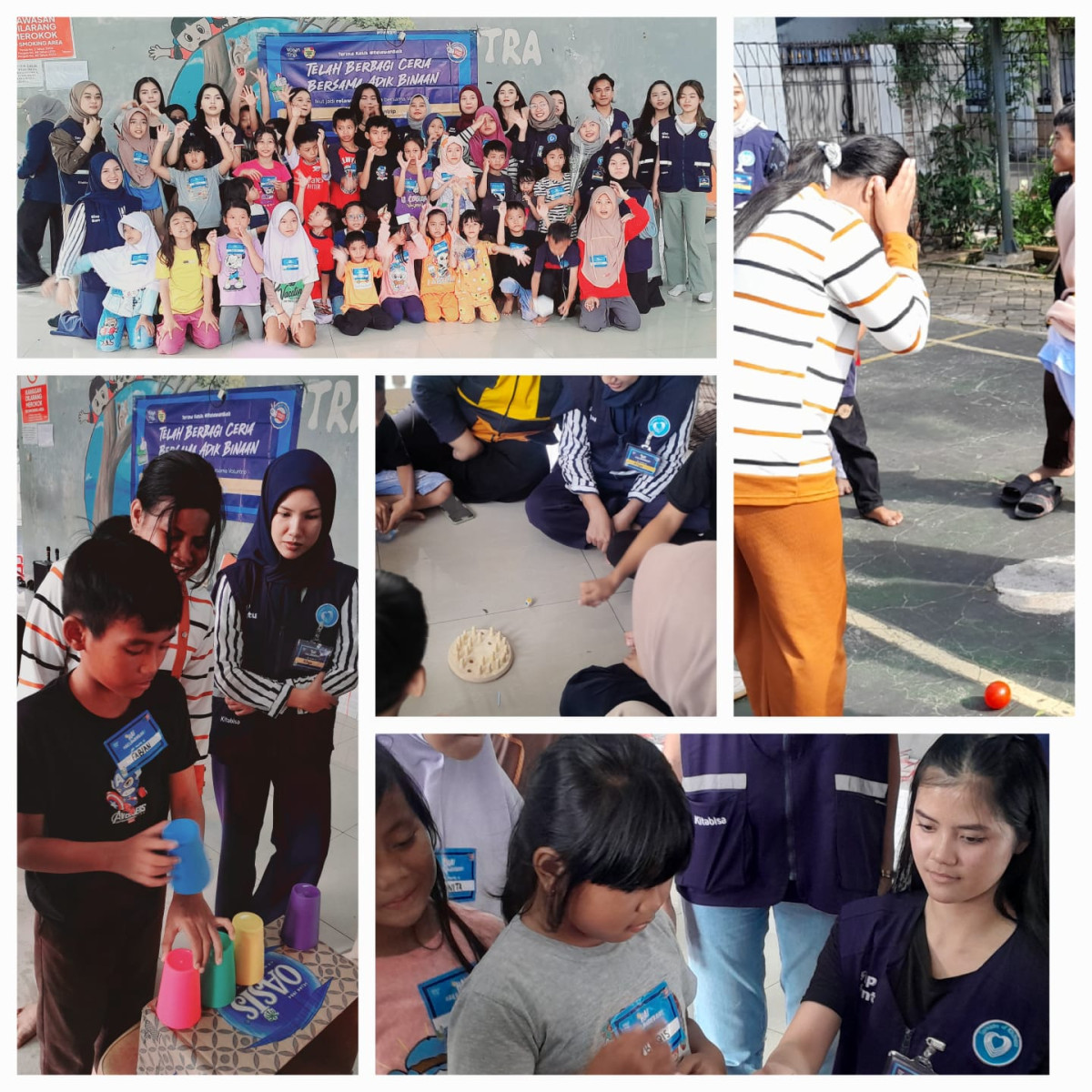 Kegiatan Tradisional Games Return di area RPTRA Beringin