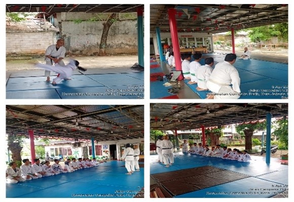Pelatihan bela diri Aikido
