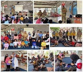 Kegiatan Pelatihan Desain Grafis dengan tema “Membuat Animasi” yg dihadiri oleh Lurah Kel CPT Bpk Amadeo, Sekel Kel CPT Bpk Imam, Kasie Kesra Kel CPT Bpk Yatna, PKK Kec CP, PKK Kel CPT dan Tim Kominfo di RPTRA Beringin