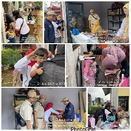 Kegiatan Posyandu Balita Cempaka 3 di RPTRA Beringin